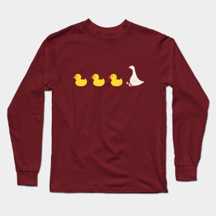 Duck Duck Duck Goose Long Sleeve T-Shirt